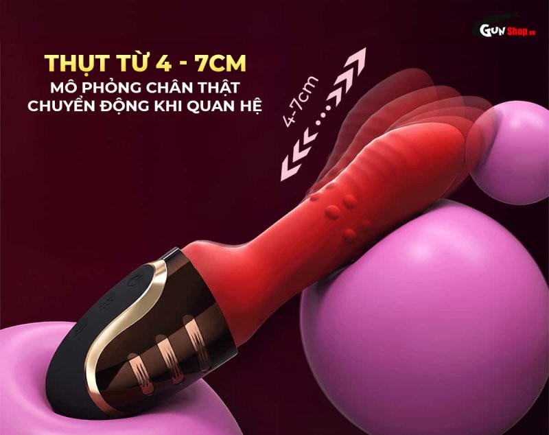 Galaku Queen có thể thụt từ 4-7cm