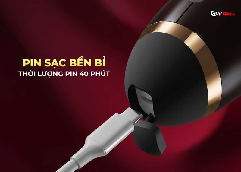 Galaku Queen pin sạc bền bỉ khoảng 40 phút hoạt động