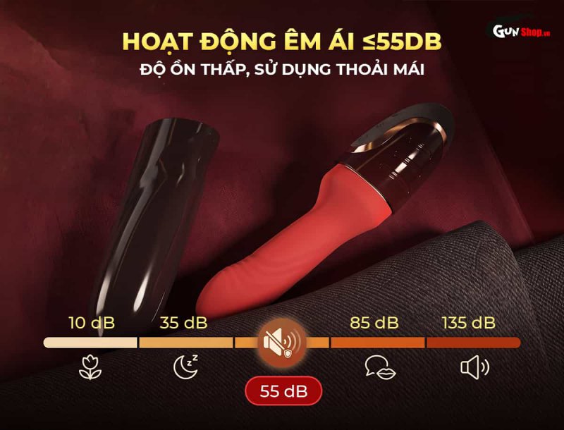 Galaku Queen hoạt động êm ái ở múc ≤55dB
