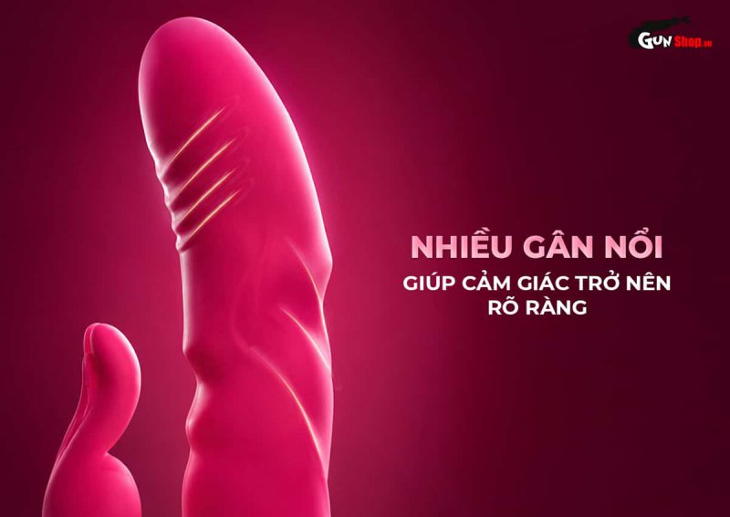 Galaku Ripple 3 in 1 với bề mặt nhiều gân nổi kích thích