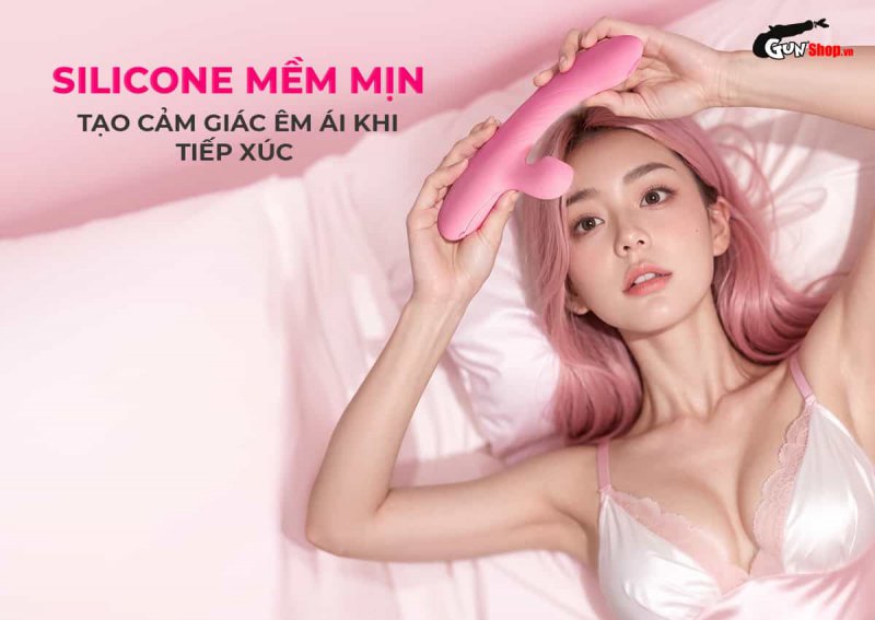 Galaku Mifan với silicone lỏng nguyên chất, mềm mại và êm ái khi sử dụng