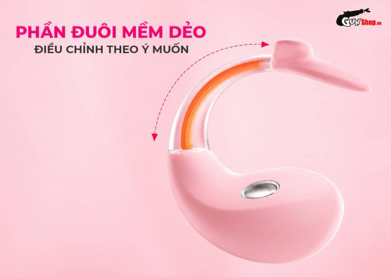 Galaku Whale có phần đuôi mềm dẻo, điều chỉnh theo ý muốn