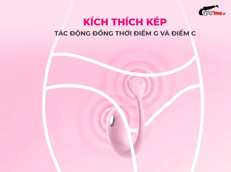 Galaku Whale kích thích đồng thời điểm G và điểm C cùng lúc