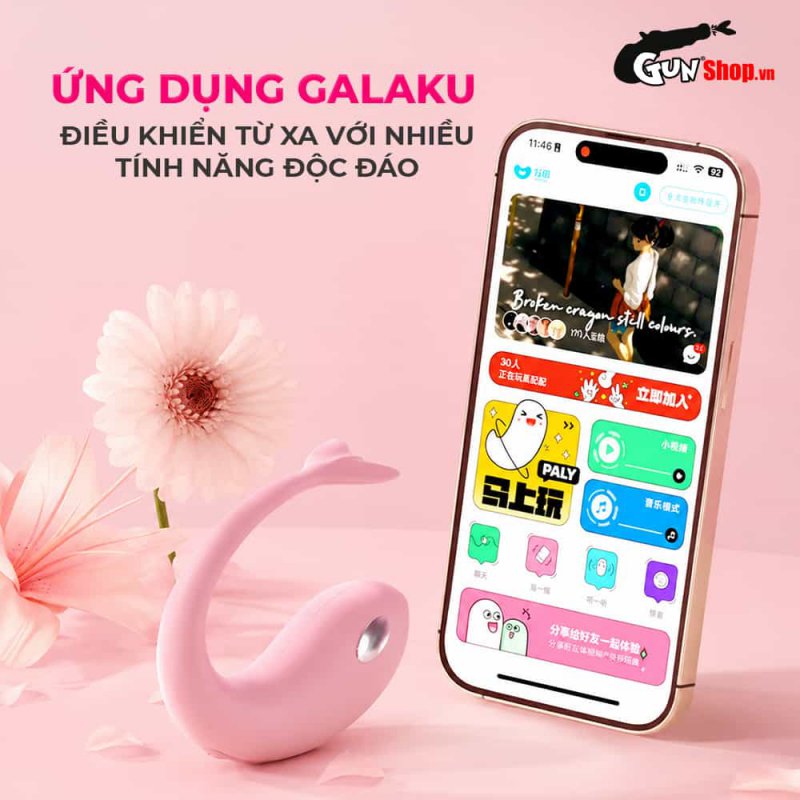Trứng rung hình cá voi Galaku Whale