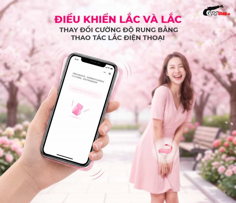Galaku Whale Mini điều khiển lắc và lắc mạnh hơn độc đáo