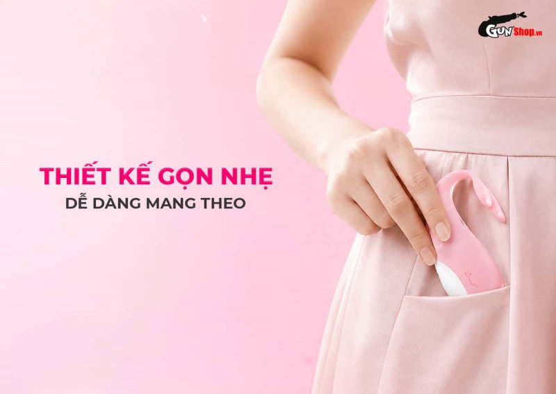 Galaku Whale Mini với thiết kế nhỏ gọn có thể bỏ vừa trong túi quần