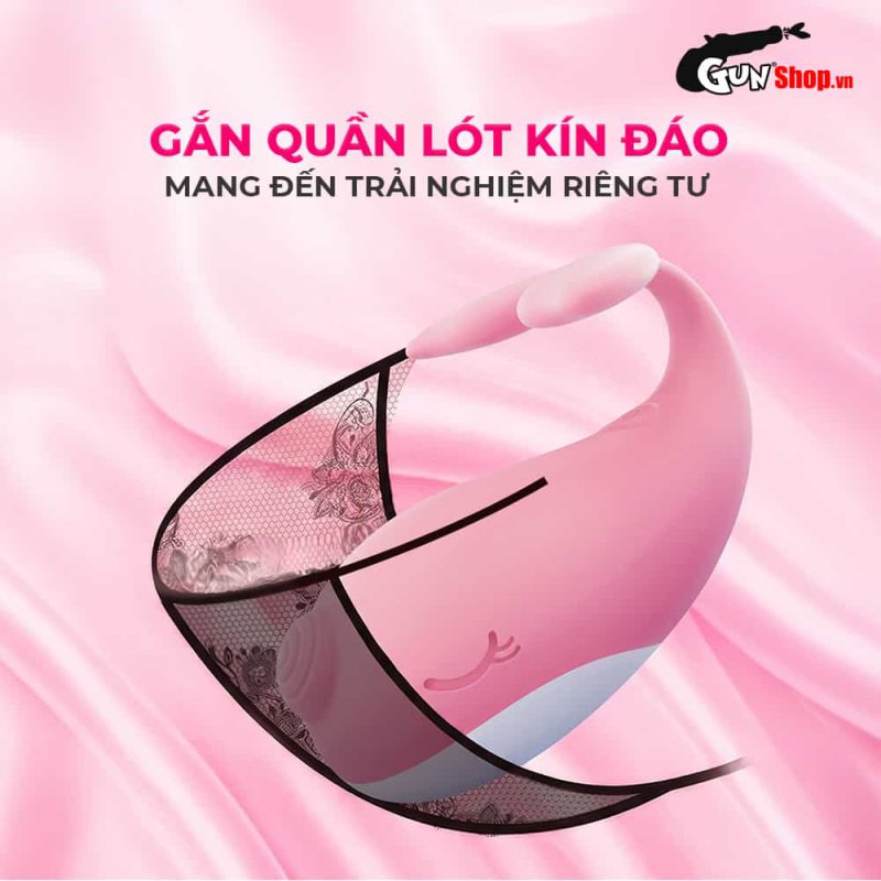 Trứng rung hình cá voi Galaku Whale Mini