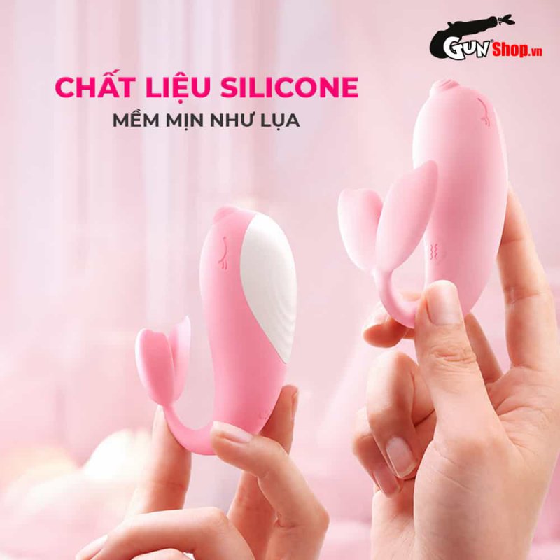 Trứng rung hình cá voi Galaku Whale Mini
