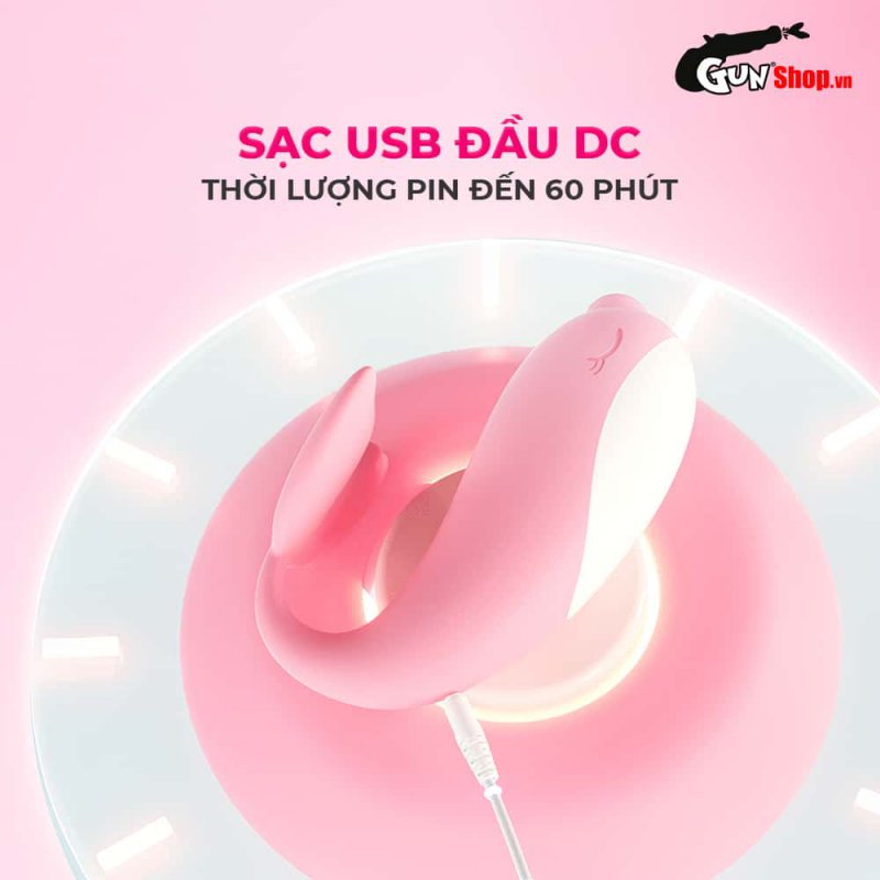 Trứng rung hình cá voi Galaku Whale Mini