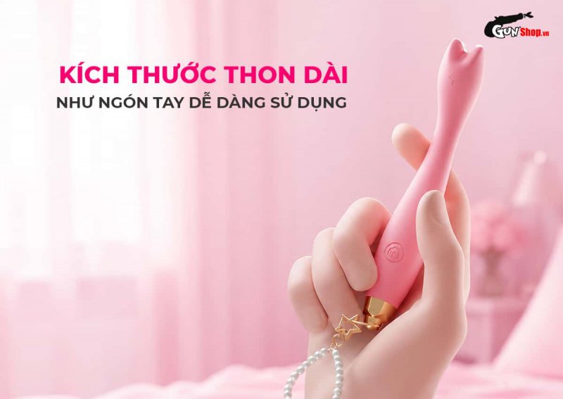 Galaku Fairy Stick với kích thước thon dài như ngón tay dễ dàng sử dụng