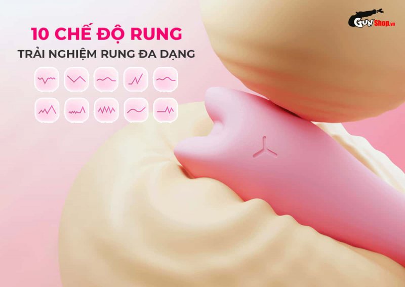 Galaku Fairy Stick với 10 chế độ rung mạnh mẽ