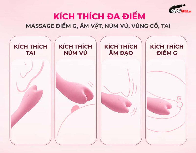 Galaku Fairy Stick kích thích đa điểm G, C, núm vú,...