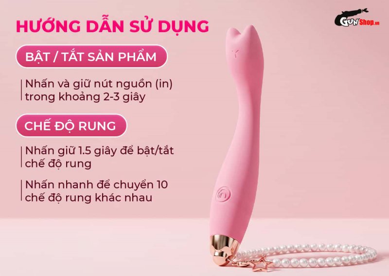 Hướng dẫn cách sử dụng máy rung massage Galaku Fairy Stick đúng cách