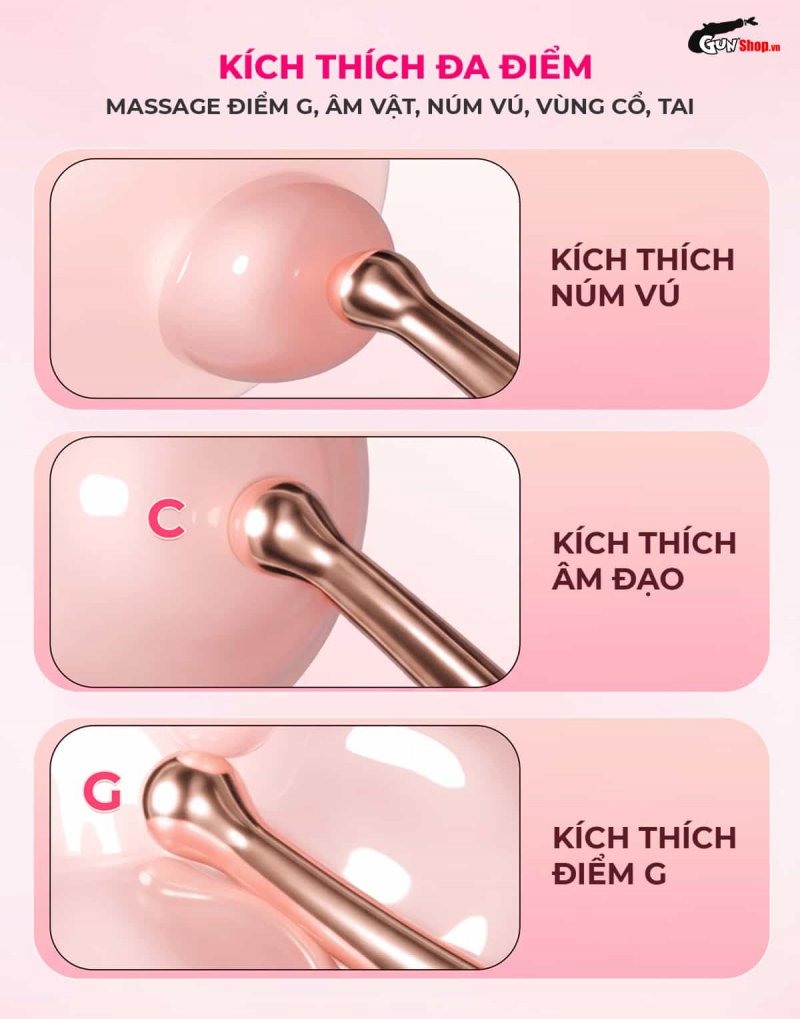Galaku Feather Dot Tide kích thích đa điểm C, điểm G, núm vú