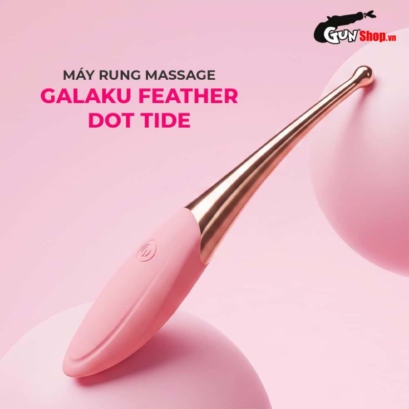 Máy rung massage Galaku Feather Dot Tide