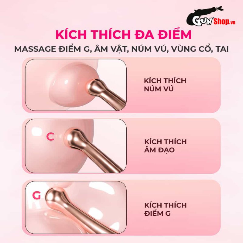 Máy rung massage Galaku Feather Dot Tide