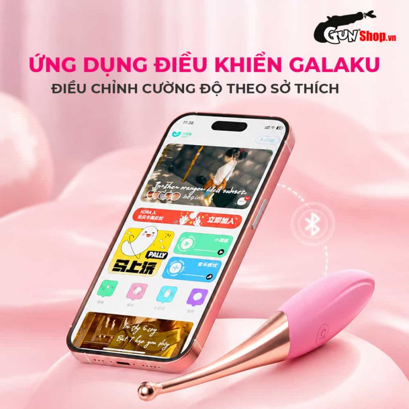 Máy rung massage Galaku Feather Dot Tide
