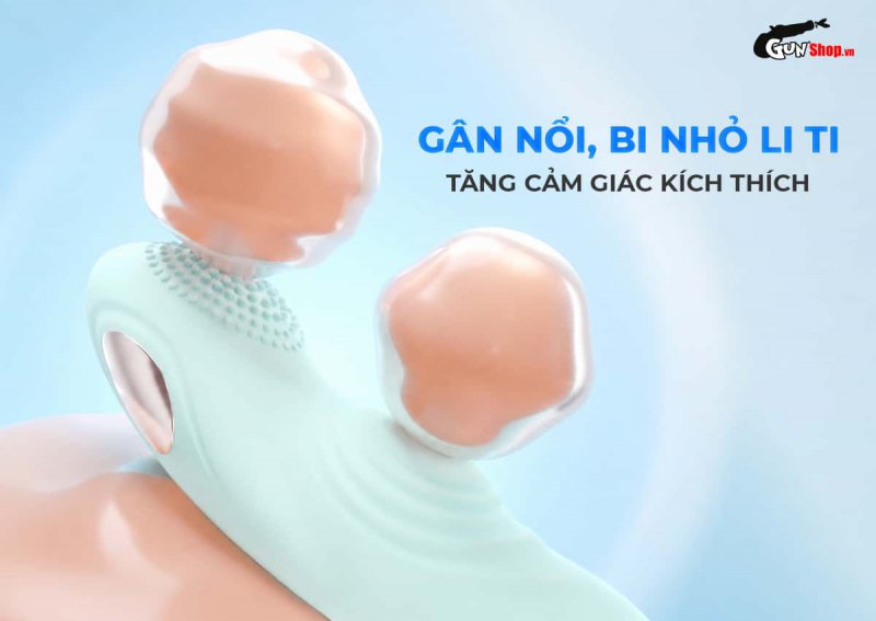 Galaku Freya với bề mặt có nhiều bi gai nhỏ li ti và gân nổi kích thích