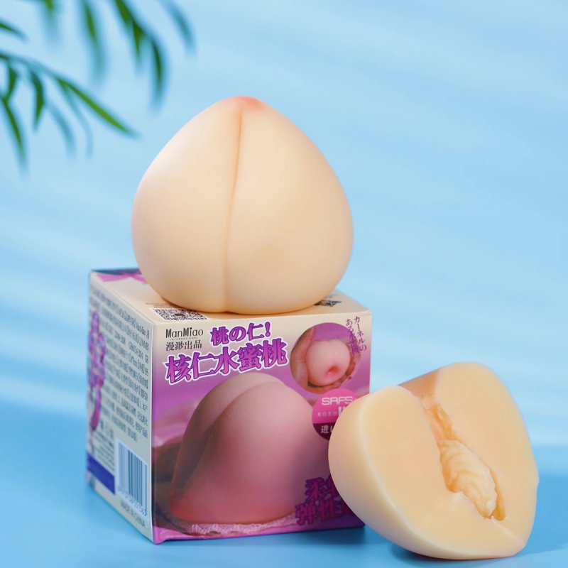 Âm đạo giả Manmiao Net Red Walnut Honey Peach quả đào đáng yêu