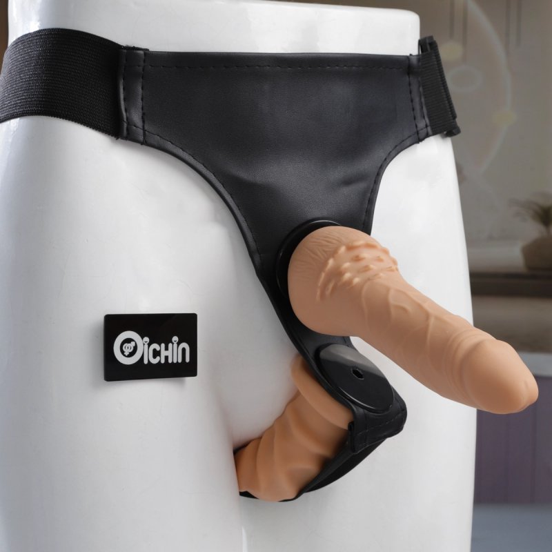 FEMALE HARNESS Ultra hai đầu kích thích cực sướng cho Les