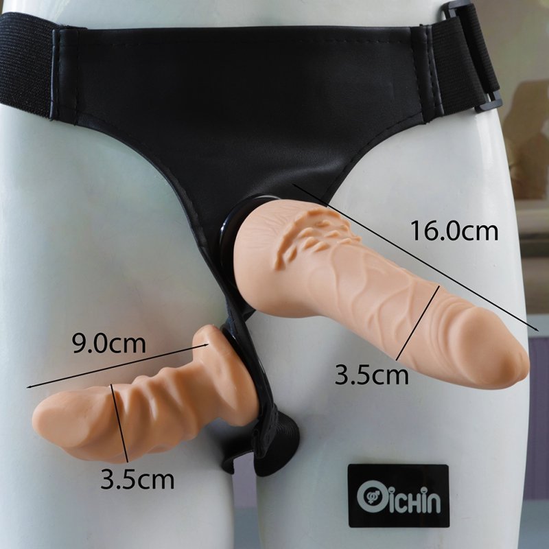 FEMALE HARNESS Ultra hai đầu kích thích cực sướng cho Les