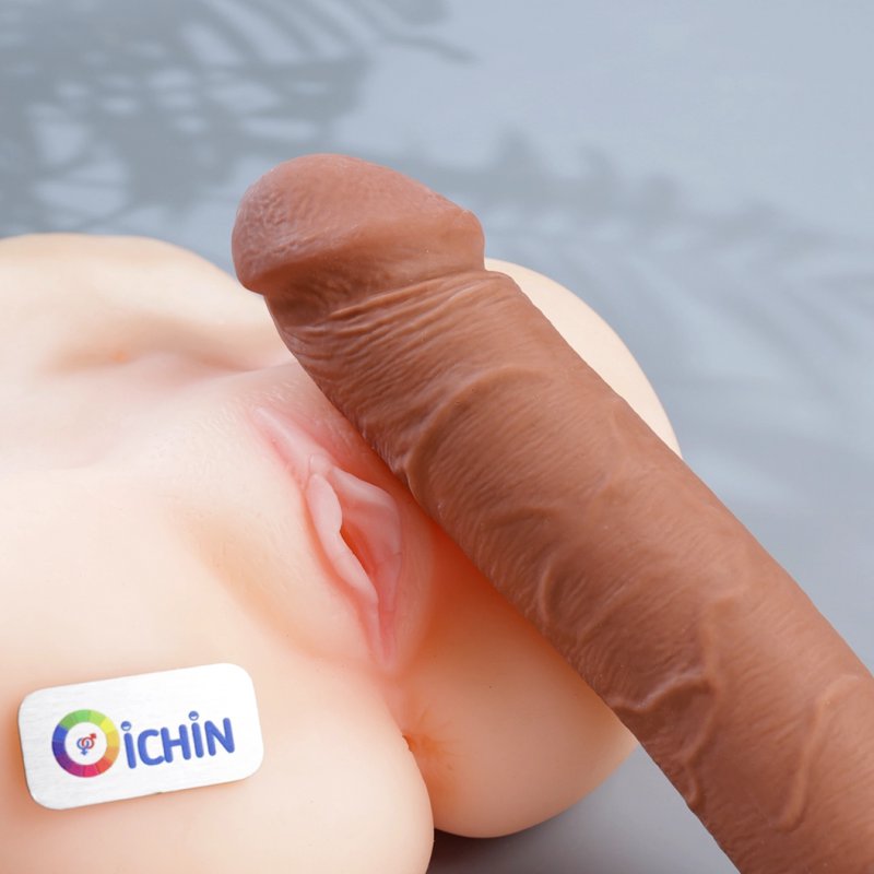 Lovetoy 8'' Sliding Skin Dual Layer không bìu kích thích chị em