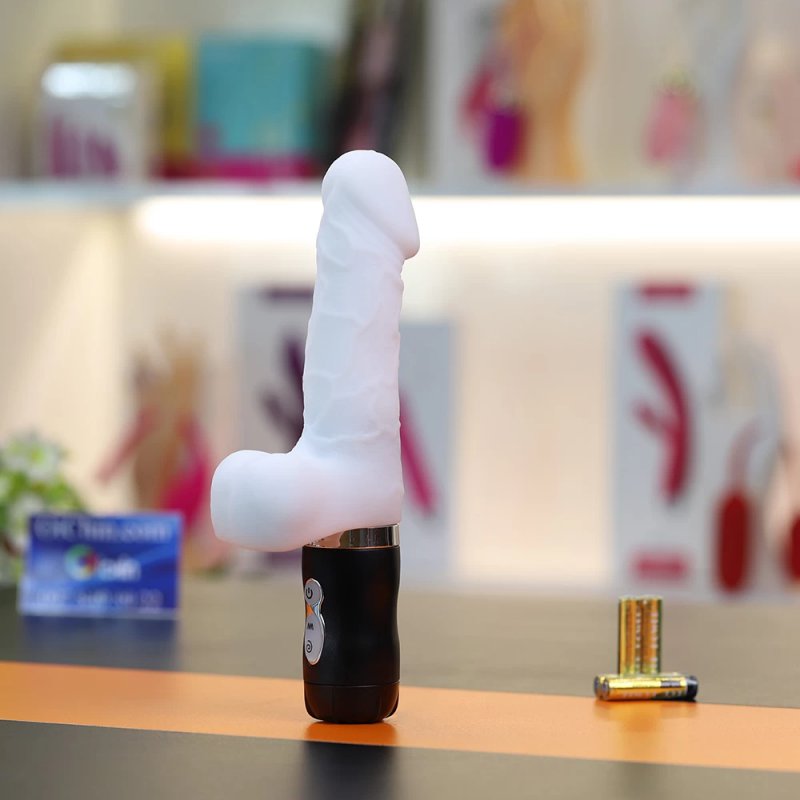 Boss fair dick dương vật giả rung xoay siêu mềm Nhật Bản