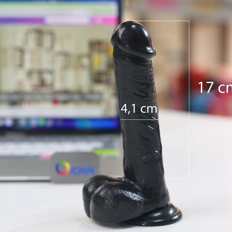 Dương vật giả chisa rubicon 8.8 inch màu đen gân guốc mạnh mẽ