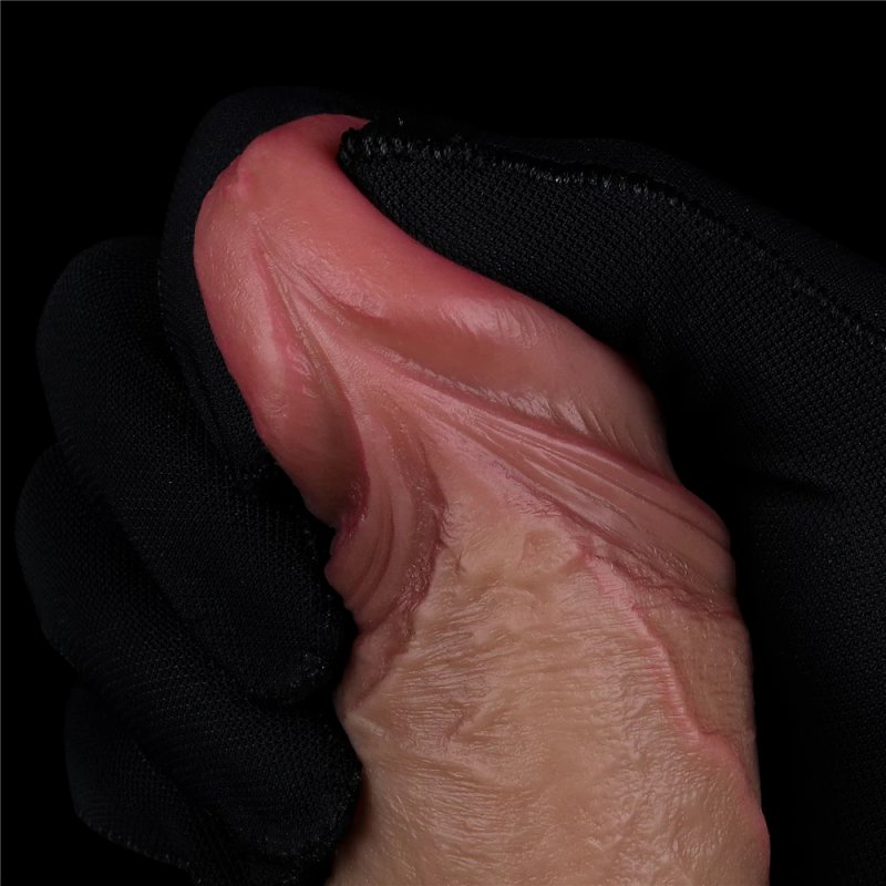 Lovetoy Nature Cock 7.5 inch 2 lớp silicone không rung mềm như thật