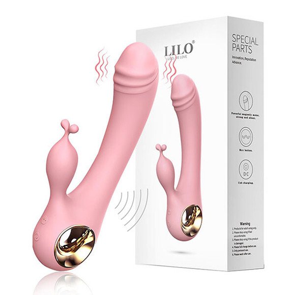 Dương vật giả Lilo We Love Tai Thỏ 2 Nhánh