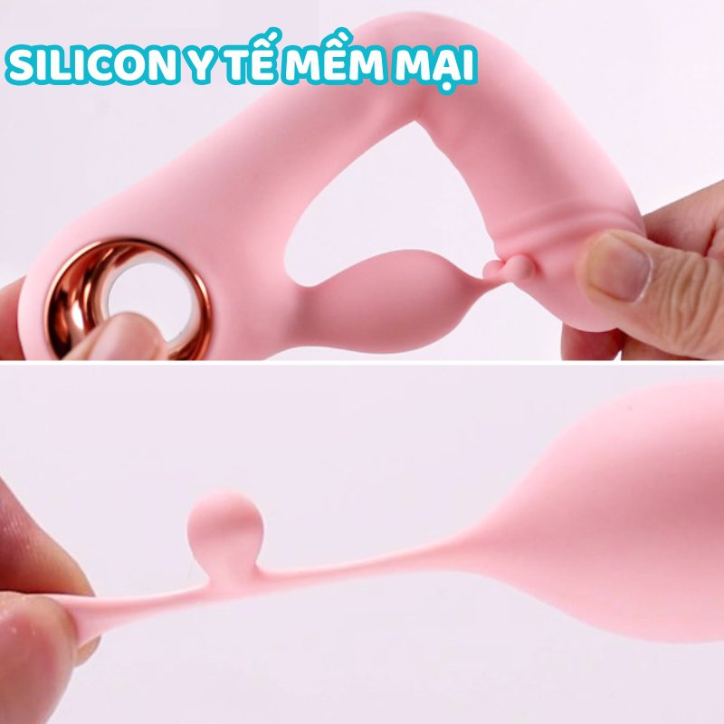 Dương vật giả Lilo We Love Tai Thỏ 2 Nhánh