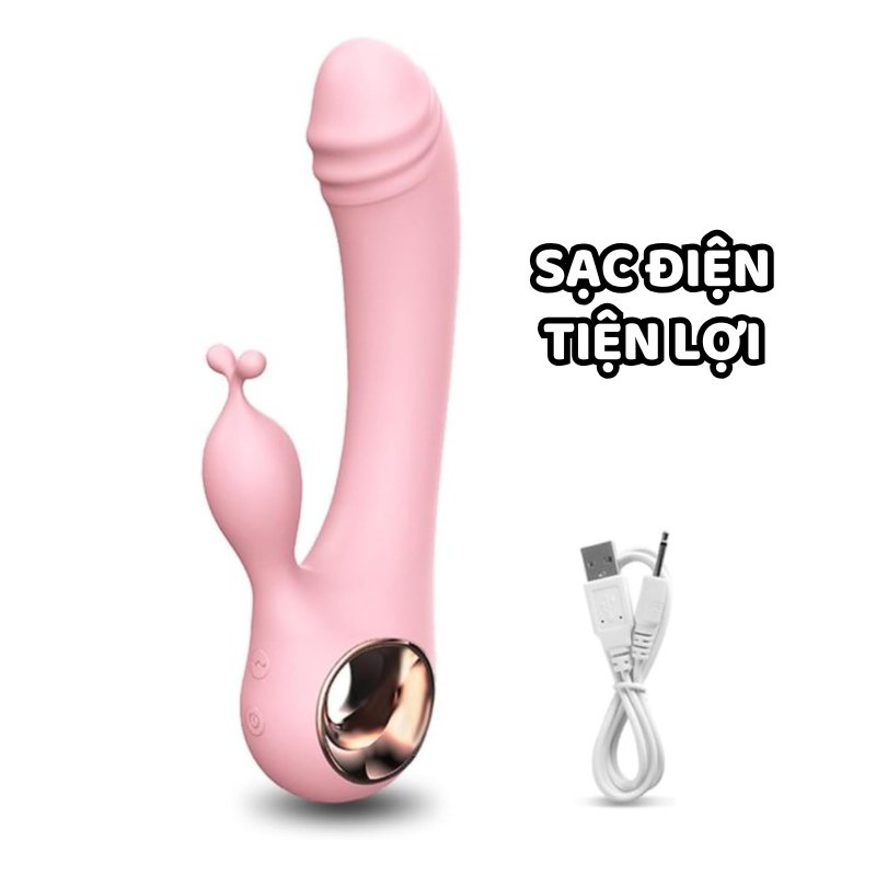 Dương vật giả Lilo We Love Tai Thỏ 2 Nhánh