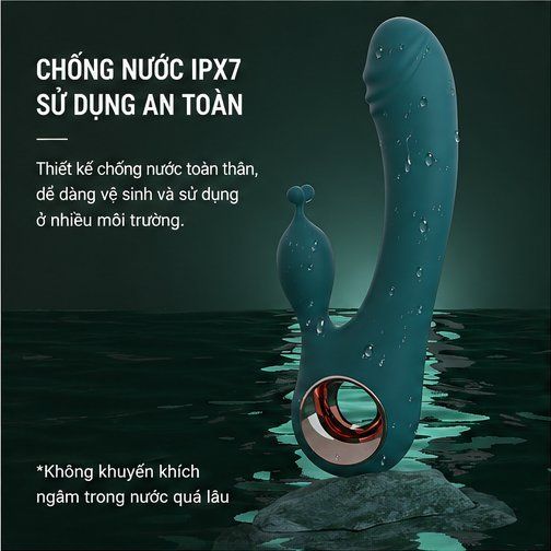 Dương vật giả Lilo We Love Tai Thỏ 2 Nhánh