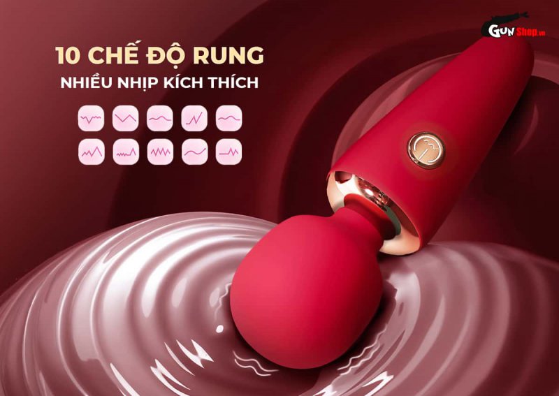 Galaku Ice Cream Cone 10 chế độ rung mạnh mẽ