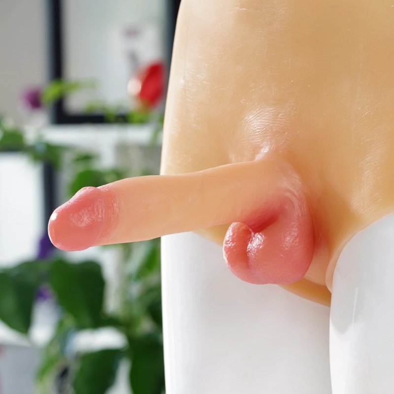 Dương vật giả liền quần Manmiao W20 mềm mại dành cho les