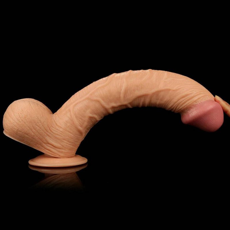 Lovetoy Legendary King Sized Realistic size khủng 12 inch dương vật giả dính tường