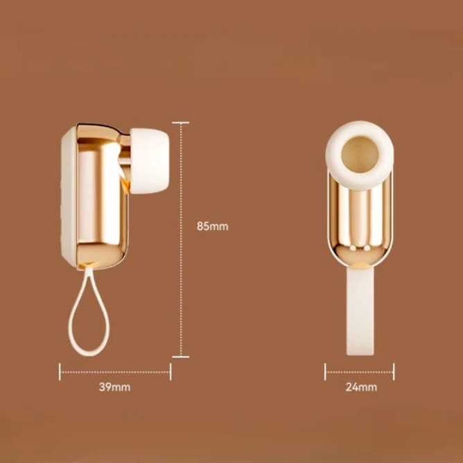 Dương Vật Giả 2 Trong 1 Svakom Handy Thruster - Rung Thụt Hút Âm Vật Sưởi Ấm
