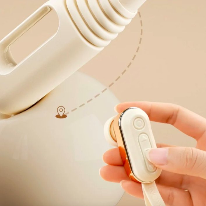 Dương Vật Giả 2 Trong 1 Svakom Handy Thruster - Rung Thụt Hút Âm Vật Sưởi Ấm