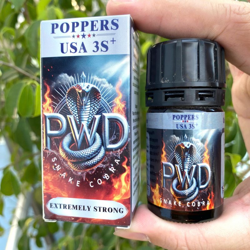 Popper 3S+ Snake Cobra USA 40ml chính hãng PWD