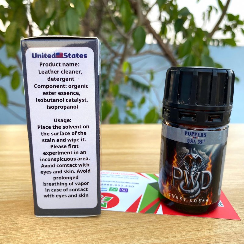 Popper 3S+ Snake Cobra USA 40ml chính hãng PWD