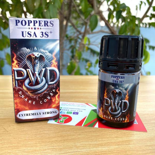 Popper 3S+ Snake Cobra USA 40ml chính hãng PWD