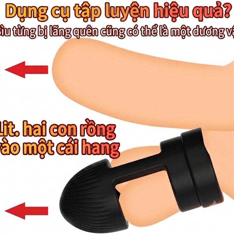 Vòng Đeo Khóa Tinh Nam QHYSIN Đa Năng - Hỗ Trợ Cương Cứng Dương Vật Tăng Kích Thước & Chống Xuất Tinh Sớm