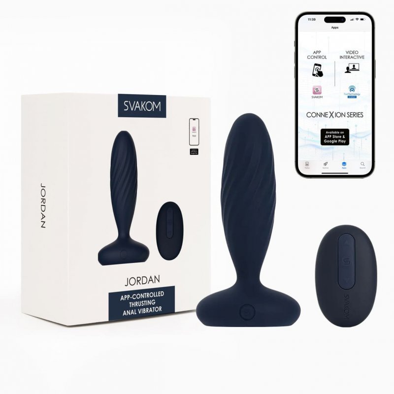 Anal Plug Svakom Jordan Máy Rung Thụt Hậu Môn Điều Khiển Qua App