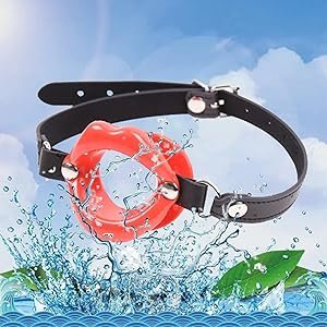 Bịt Miệng Silicon Hình Môi O-Ring Chrontier Dụng Cụ BDSM Hỗ Trợ Oral Sex