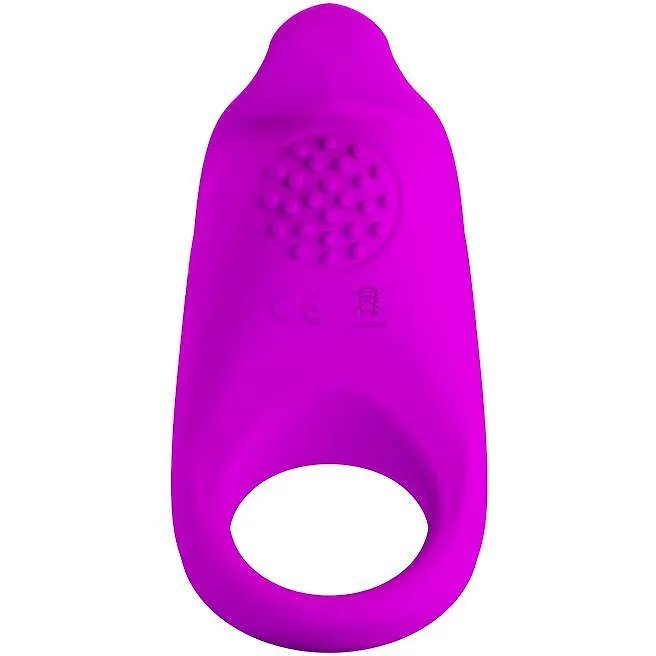 Vòng Đeo Dương Vật Có Rung Pretty Love Tongue – Kéo Dài Thời Gian & Kích Thích Điểm G