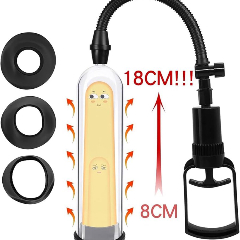 Bơm Tăng Kích Thước Dương Vật Thủ Công Penis Pump – Hút Chân Không An Toàn Hiệu Quả