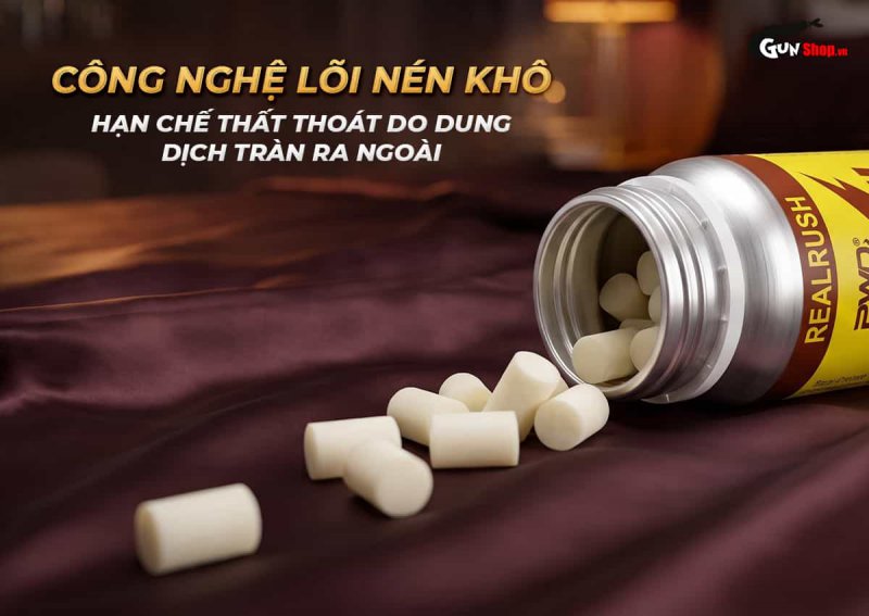 Popper khô PWD USA Rush Original 30ml với công nghệ lõi nén khô hiện đại