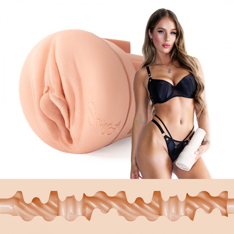 Cốc Thủ Dâm Fleshlight Girls Sky Bri Celestial Chính Hãng - Đánh Giá Kết Cấu Celestial Xoắn Ốc