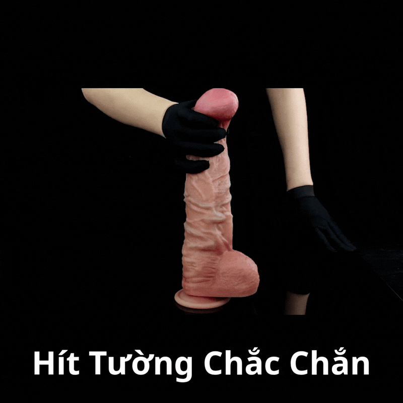 Dương Vật Giả 2 Lớp Lovetoy Nature Cock XXL 10.5 Inch Cỡ Lớn Gân Nổi Silicon Bạch Kim