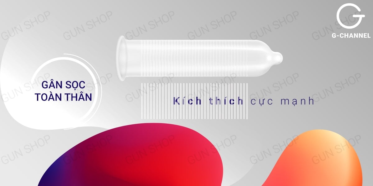 Cung cấp Bao cao su Shell Triple Mix - Siêu mỏng mát lạnh gân gai - Hộp 12 cái hàng mới về